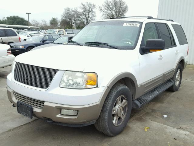 1FMFU18L83LA91195 - 2003 FORD EXPEDITION WHITE photo 2