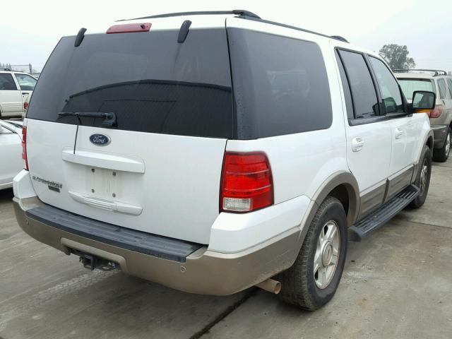 1FMFU18L83LA91195 - 2003 FORD EXPEDITION WHITE photo 4