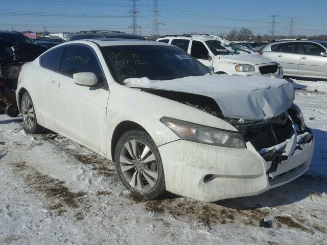 1HGCS1B88BA010371 - 2011 HONDA ACCORD EXL WHITE photo 1