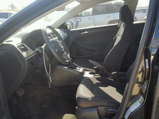 3VW2K7AJ0CM468408 - 2012 VOLKSWAGEN JETTA BASE 黑色 照片 5