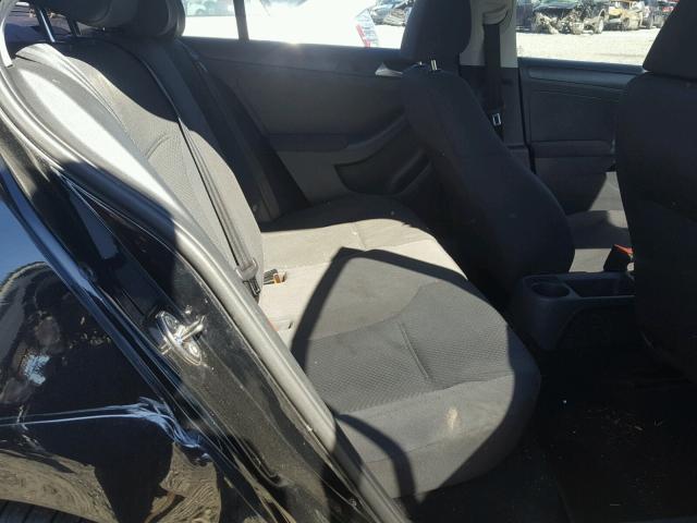 3VW2K7AJ0CM468408 - 2012 VOLKSWAGEN JETTA BASE 黑色 照片 6