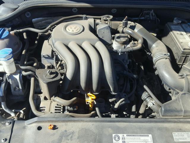 3VW2K7AJ0CM468408 - 2012 VOLKSWAGEN JETTA BASE 黑色 照片 7