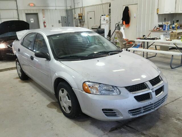 1B3EL36X44N395426 - 2004 DODGE STRATUS SE SILVER photo 1