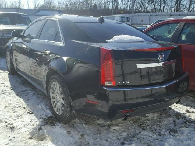 1G6DE5EG3A0105514 - 2010 CADILLAC CTS LUXURY BLACK photo 3