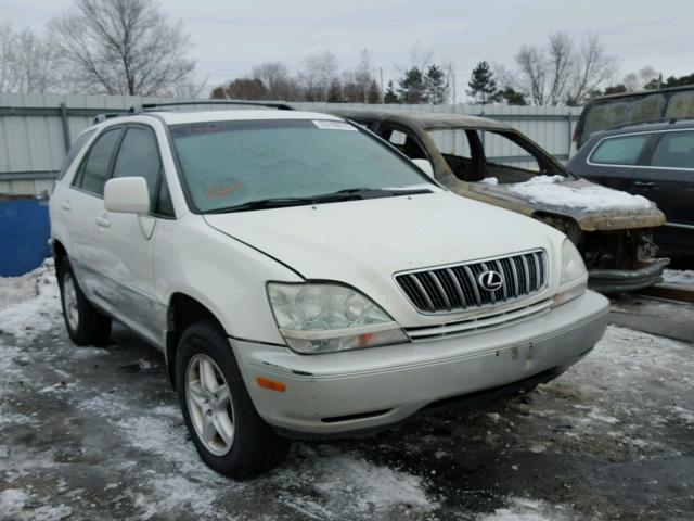 JTJHF10U130306992 - 2003 LEXUS RX 300 WHITE photo 1