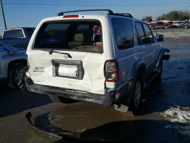 JT3GN87R0W0091870 - 1998 TOYOTA 4RUNNER LI WHITE photo 4