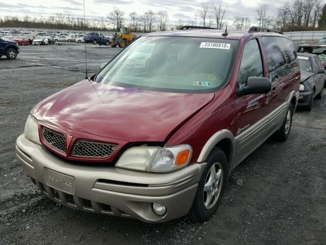 1GMDX13E04D115802 - 2004 PONTIAC MONTANA LU RED photo 2