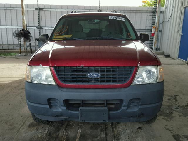 1FMZU72E15ZA69551 - 2005 FORD EXPLORER X RED photo 9