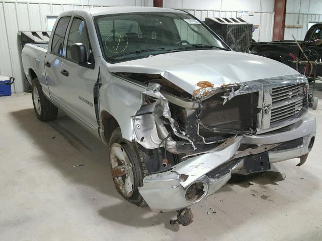 1D7HU18247S116406 - 2007 DODGE RAM 1500 S SILVER photo 1