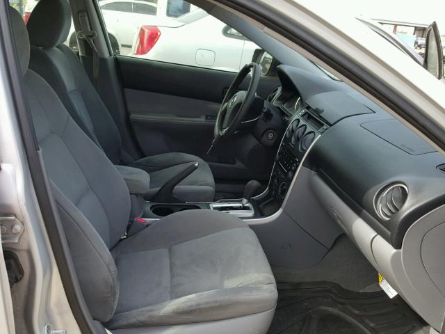 1YVHP80C765M70913 - 2006 MAZDA 6 I SILVER photo 5