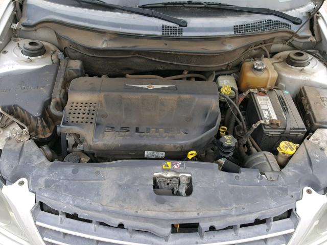 2C4GF68455R474580 - 2005 CHRYSLER PACIFICA T SILVER photo 7