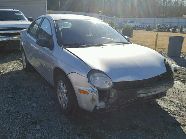 1B3ES56C65D224941 - 2005 DODGE NEON SXT SILVER photo 1