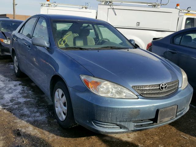 4T1BE32K44U888482 - 2004 TOYOTA CAMRY BLUE photo 1