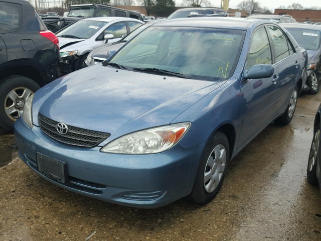 4T1BE32K44U888482 - 2004 TOYOTA CAMRY BLUE photo 2