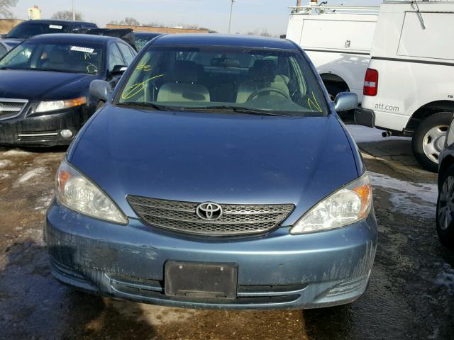 4T1BE32K44U888482 - 2004 TOYOTA CAMRY BLUE photo 9