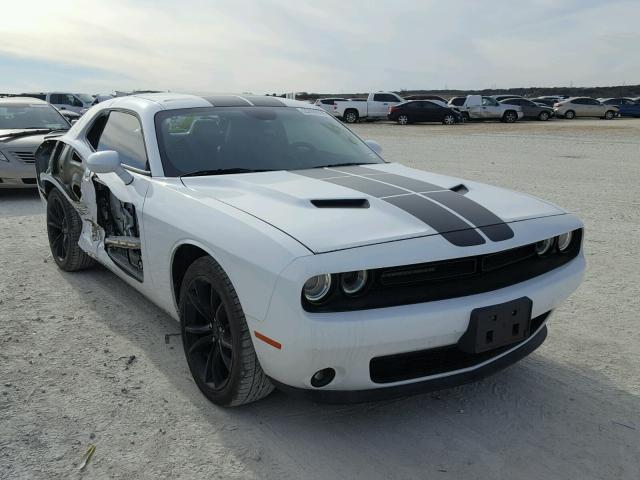 2C3CDZAG9GH168652 - 2016 DODGE CHALLENGER WHITE photo 1