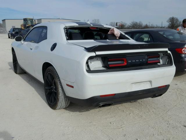 2C3CDZAG9GH168652 - 2016 DODGE CHALLENGER WHITE photo 3