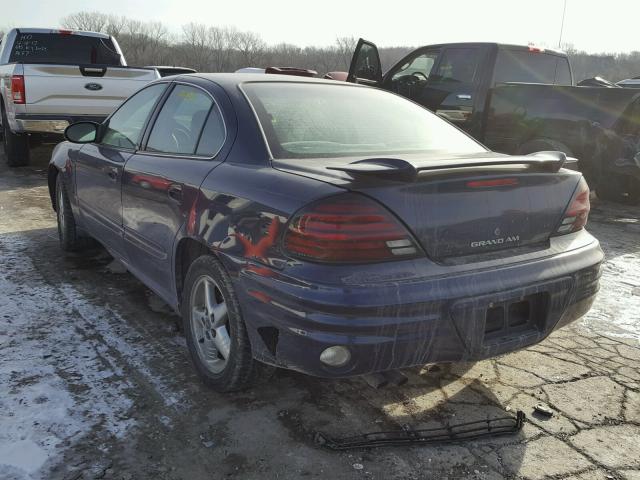 1G2NF52E14M604959 - 2004 PONTIAC GRAND AM S BLUE photo 3