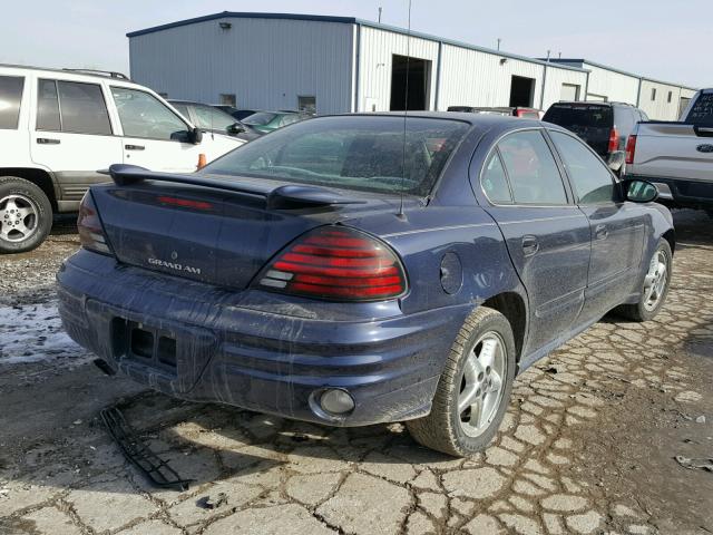 1G2NF52E14M604959 - 2004 PONTIAC GRAND AM S 蓝色 照片 4