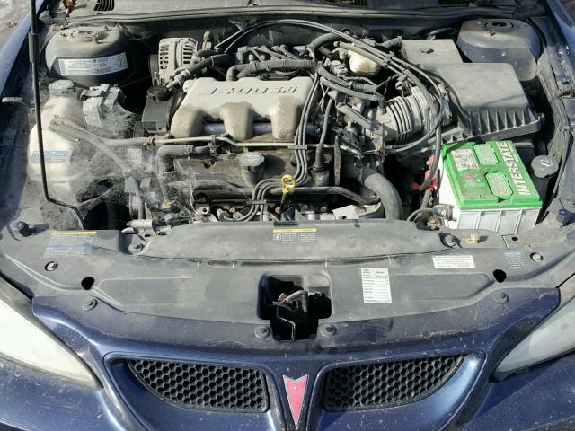1G2NF52E14M604959 - 2004 PONTIAC GRAND AM S 蓝色 照片 7