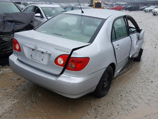 1NXBR32E17Z809157 - 2007 TOYOTA COROLLA CE GRAY photo 4