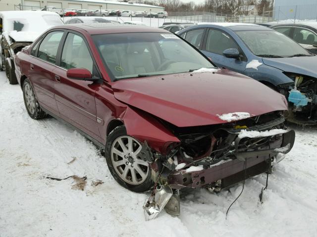 YV1TS59H141376553 - 2004 VOLVO S80 2.5T RED photo 1