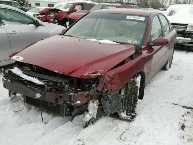 YV1TS59H141376553 - 2004 VOLVO S80 2.5T RED photo 2