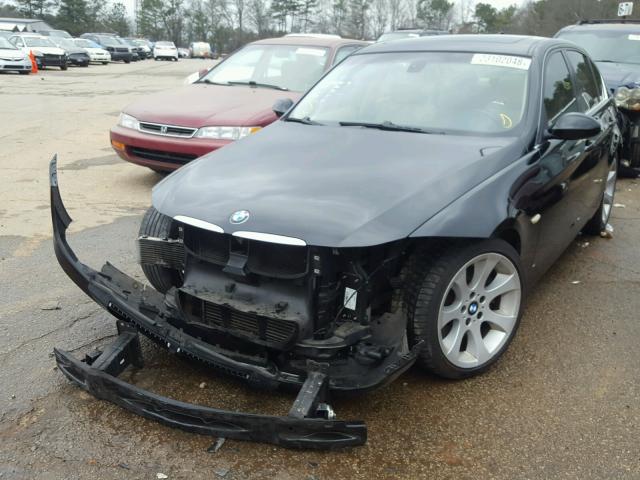 WBAVB735X8KY65281 - 2008 BMW 335 I BLACK photo 2