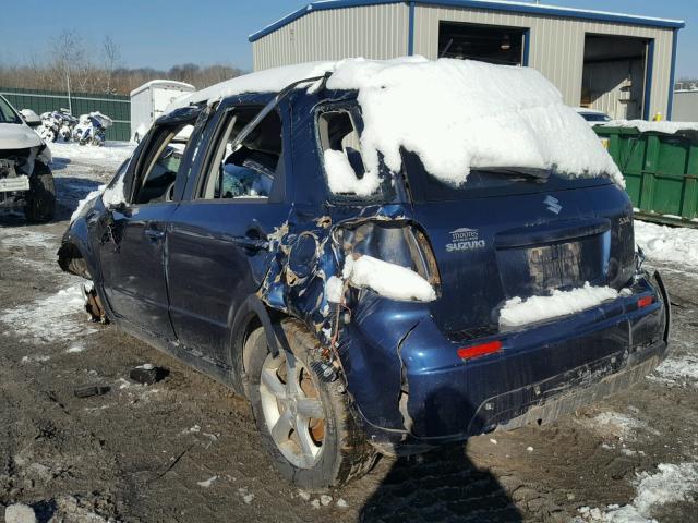 JS2YB413785105166 - 2008 SUZUKI SX4 BASE BLUE photo 3