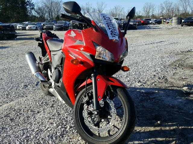 MLHPC4411D5000899 - 2013 HONDA CBR500 R RED photo 1