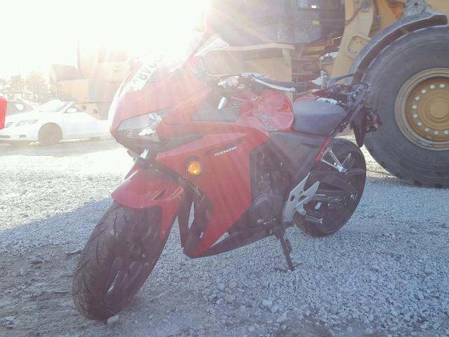 MLHPC4411D5000899 - 2013 HONDA CBR500 R RED photo 2