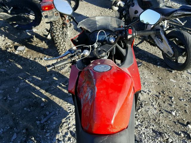 MLHPC4411D5000899 - 2013 HONDA CBR500 R RED photo 5