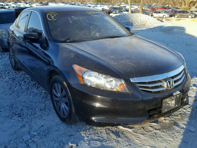 1HGCP2F7XCA022578 - 2012 HONDA ACCORD EX BLACK photo 1