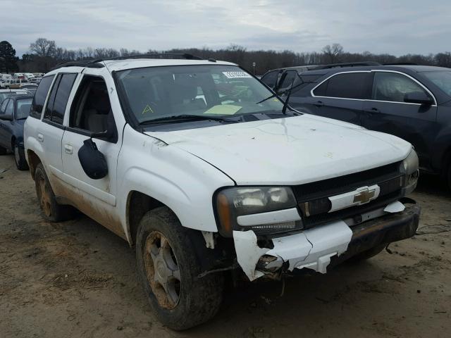 1GNDS13S552367302 - 2005 CHEVROLET TRAILBLAZE WHITE photo 1