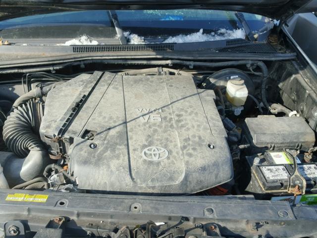 5TEUU42N88Z572371 - 2008 TOYOTA TACOMA ACC BLACK photo 7