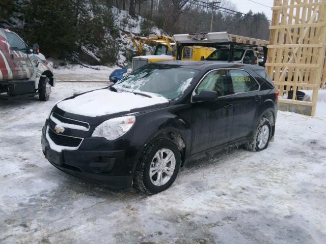 2GNFLCEK8D6424978 - 2013 CHEVROLET EQUINOX LS BLACK photo 2