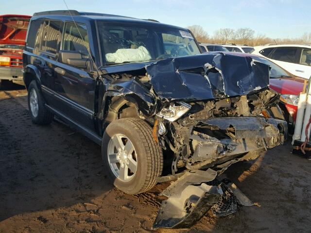 1J8HG48K26C362665 - 2006 JEEP COMMANDER შავი ფოტო 1
