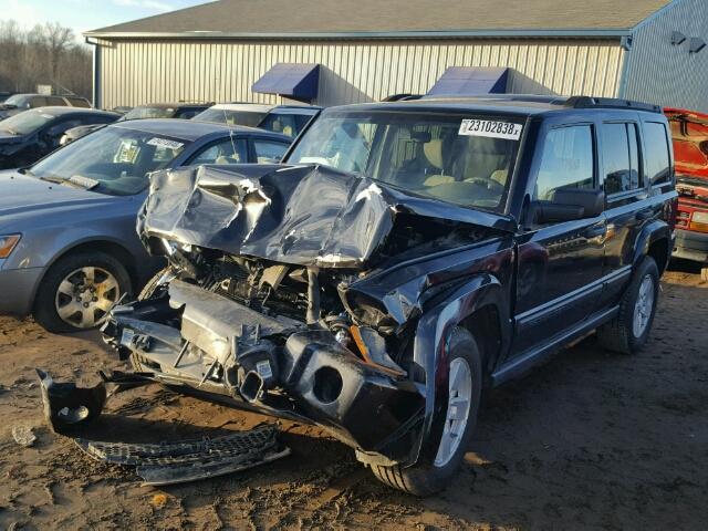 1J8HG48K26C362665 - 2006 JEEP COMMANDER შავი ფოტო 2