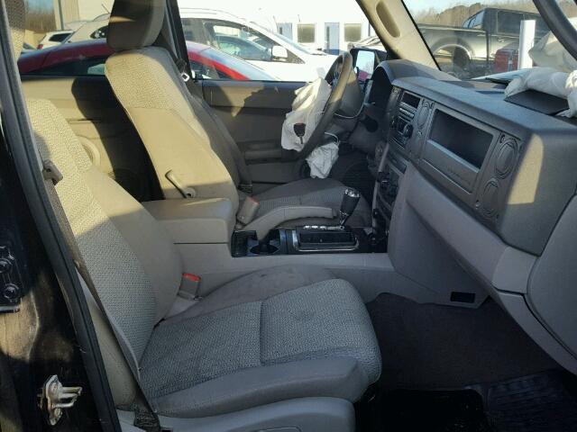 1J8HG48K26C362665 - 2006 JEEP COMMANDER შავი ფოტო 5