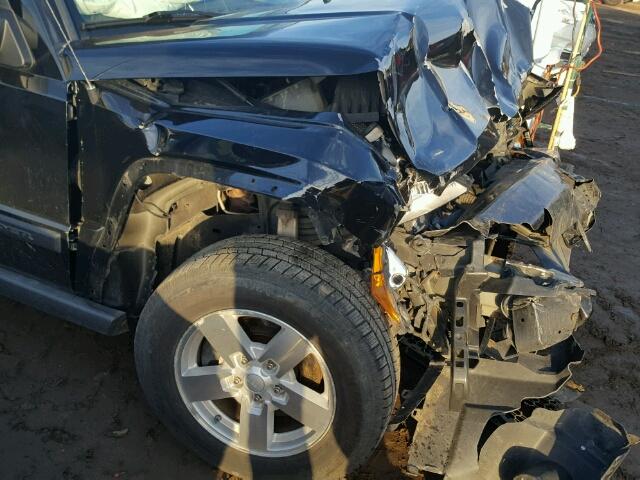 1J8HG48K26C362665 - 2006 JEEP COMMANDER შავი ფოტო 9