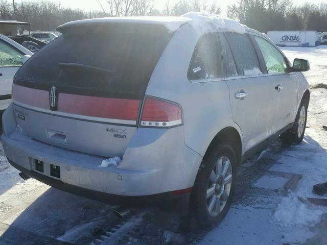 2LMDU88C39BJ00611 - 2009 LINCOLN MKX SILVER photo 4