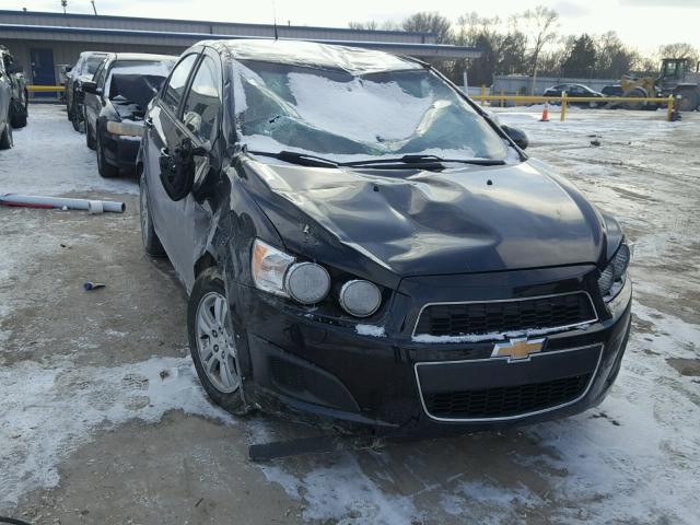 1G1JB5SH1C4151174 - 2012 CHEVROLET SONIC LS BLACK photo 9