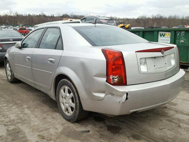 1G6DM57T970153783 - 2007 CADILLAC CTS SILVER photo 3