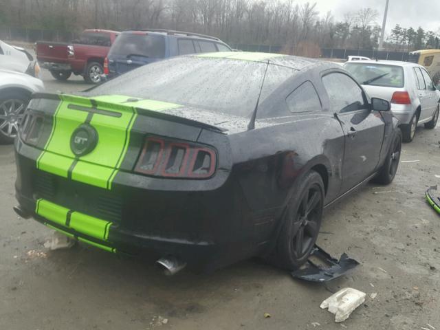 1ZVBP8CF9E5246863 - 2014 FORD MUSTANG GT BLACK photo 4