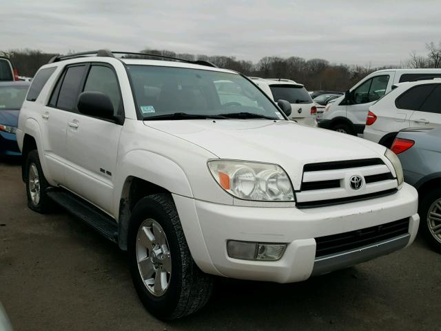 JTEBU14R130015117 - 2003 TOYOTA 4RUNNER SR WHITE photo 1