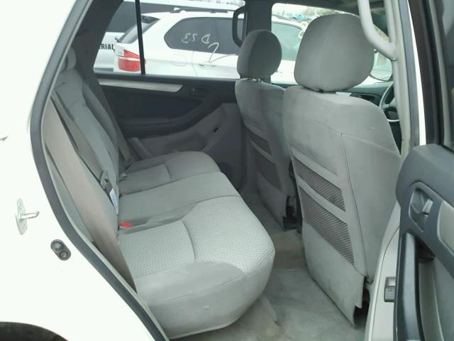 JTEBU14R130015117 - 2003 TOYOTA 4RUNNER SR WHITE photo 6