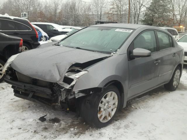 3N1AB6AP3AL640451 - 2010 NISSAN SENTRA 2.0 GRAY photo 2