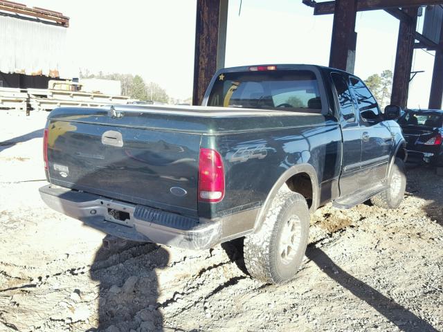 1FTRX18W72NA17045 - 2002 FORD F150 GREEN photo 4