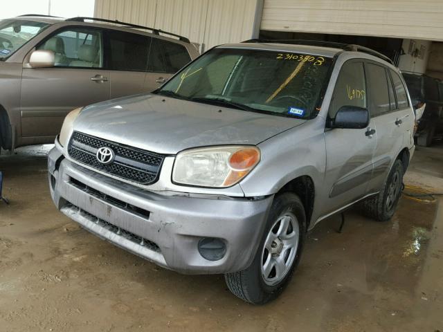 JTEGD20V556002384 - 2005 TOYOTA RAV4 SILVER photo 2