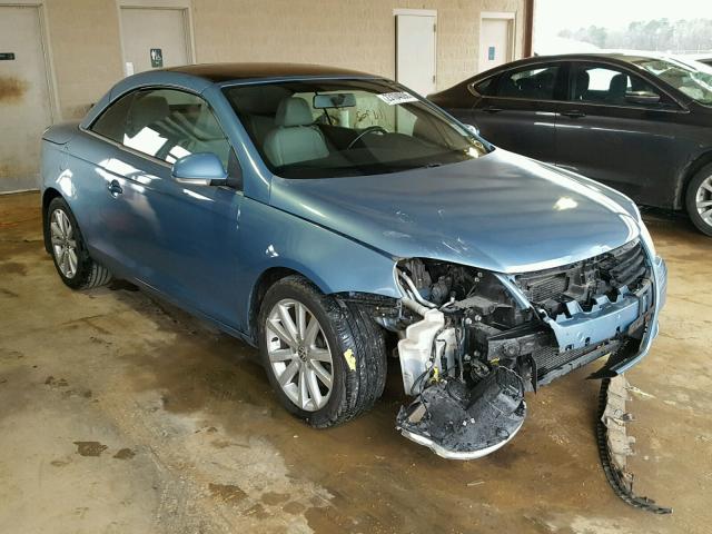 WVWBA71F07V011689 - 2007 VOLKSWAGEN EOS 2.0T BLUE photo 1